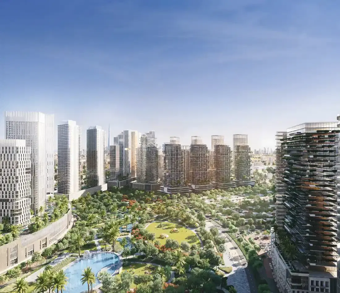 Azizi Riviera 58 Meydan Dubai Side View