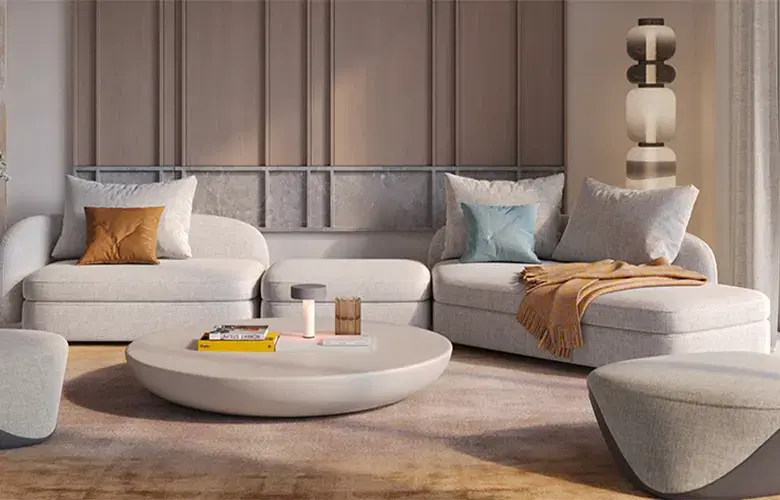 Verve City Walk Meraas Living Room