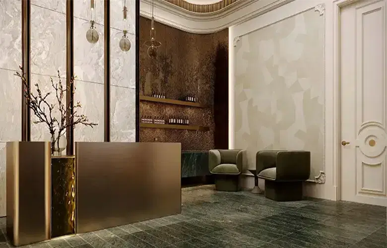Burj Azizi Tower Lobby