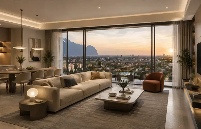 Aldar Studio City Living Room