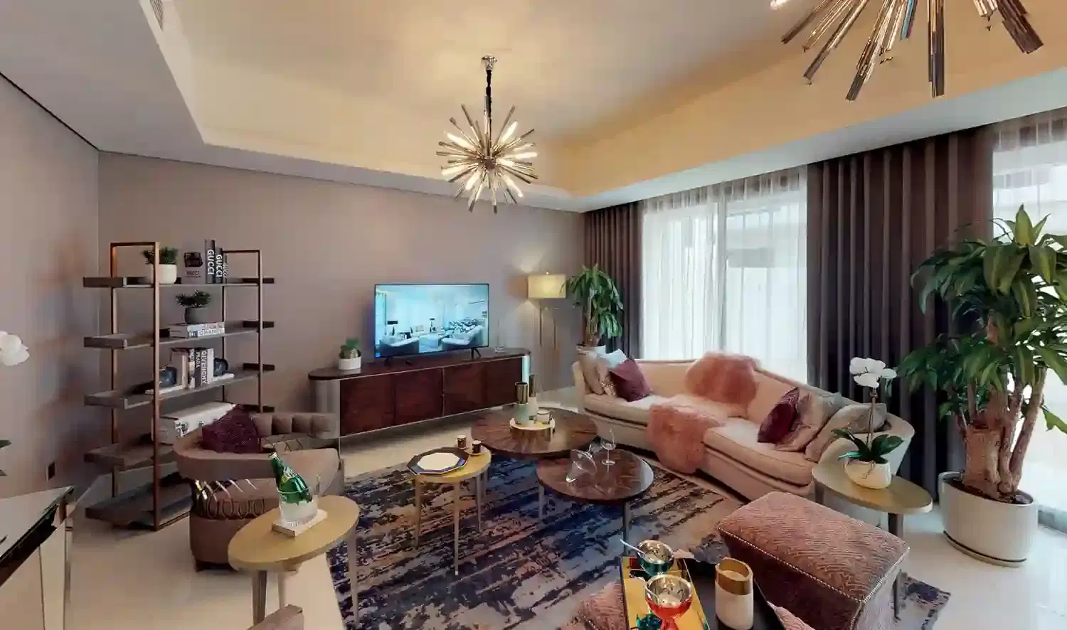 DAMAC Eterno Prestige Villas Living Room
