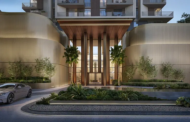 Cyan Aldar Rise at Athon Front View