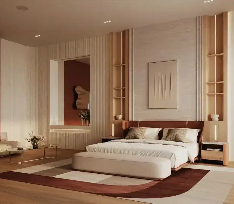 Skyflame by Binghatti Bedroom