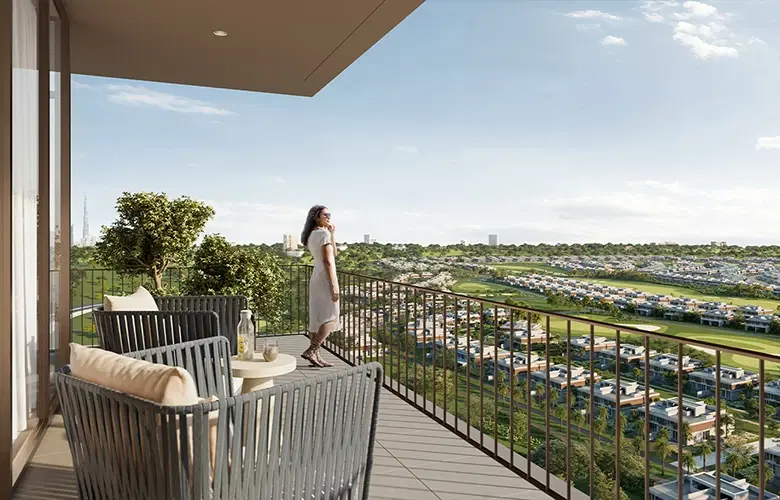 Emaar Greencrest Balcony View