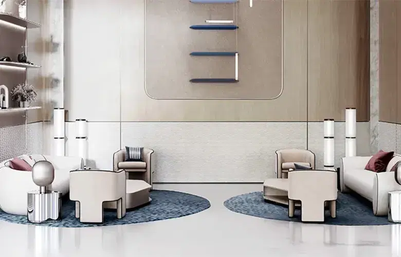 Binghatti Skyrise Living Area