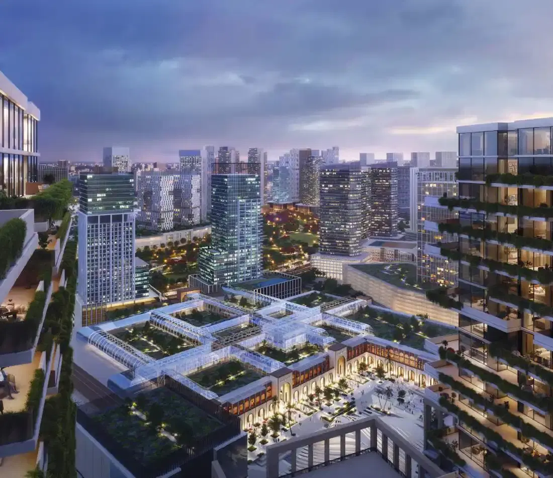 Azizi Riviera 58 Drone View