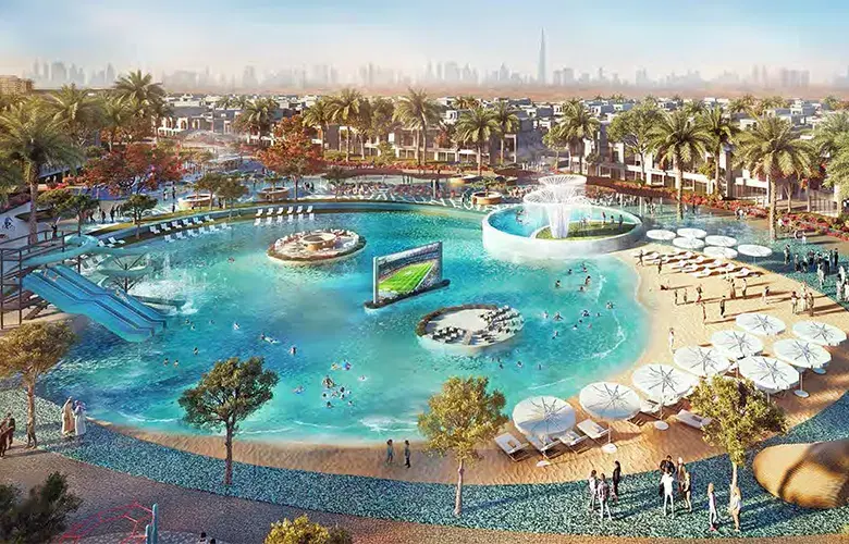 DAMAC Riverside View Marine 2 Pool