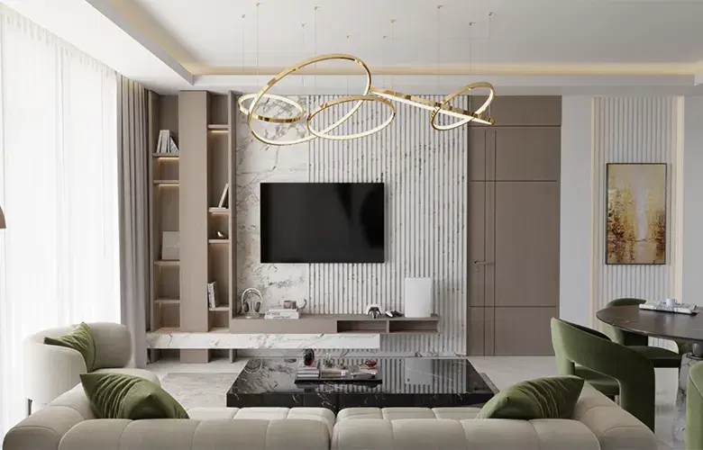 Samana Downtown One Living Room