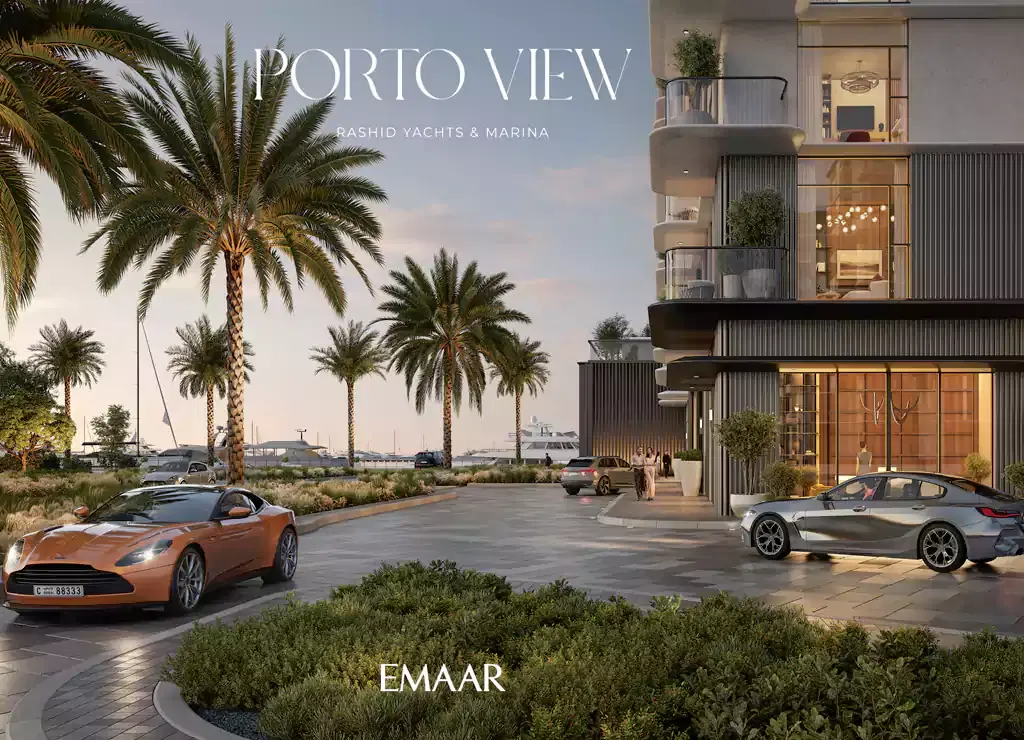 Porto View in Rashid Yachts & Marina