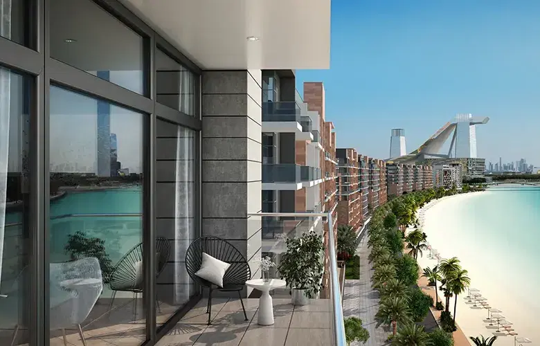 Azizi Riviera Balcony View