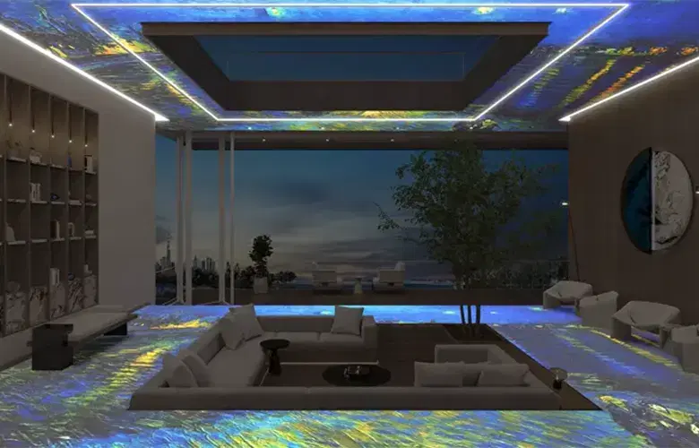 Ellington Art Bay Living Room