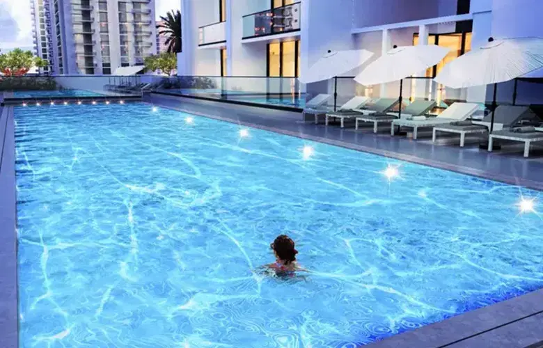 Binghatti Tulip Swimming Pool