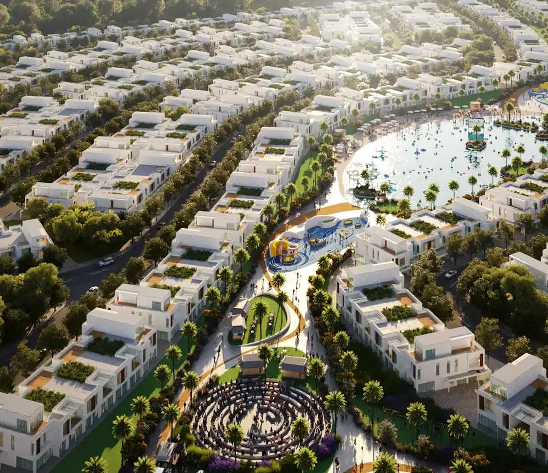 Water Vein Townhouses in Damac Riverside