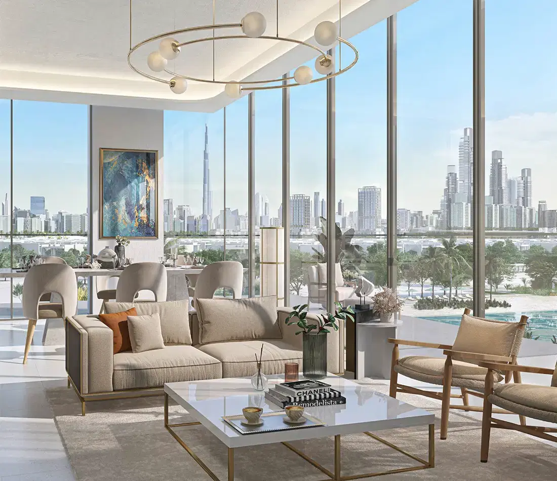 Naya at District One Dubai Siting Area
