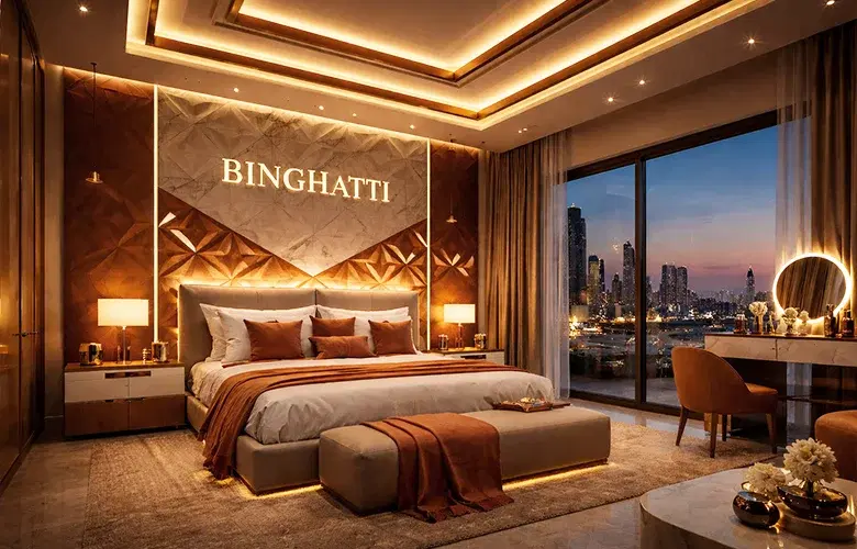 Square 2 by Binghatti Bedroom