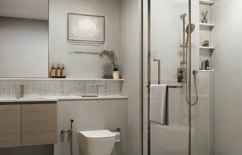River Cove Residences Sobha City Bathroom