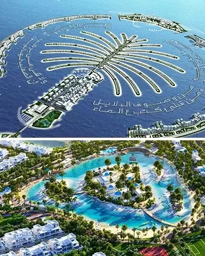 Palm Jebel Ali vs DAMAC Lagoons Dubai 