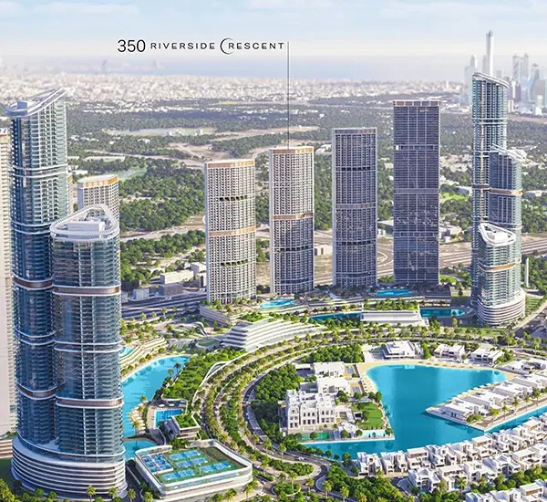 SOBHA 350 Riverside Crescent at Sobha Hartland 2, 1-2 BR Apartments