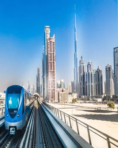 Dubai Metro Blue Line and Real Estate Growth Impact in Its Neighborhood