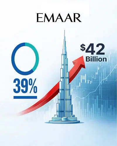 Emaar Properties Dubai Revenue Backlog Jumps 39% to $42 Billion in 2025