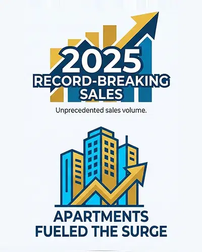 Dubai Property Market Booms on Apartment Sales in 2025