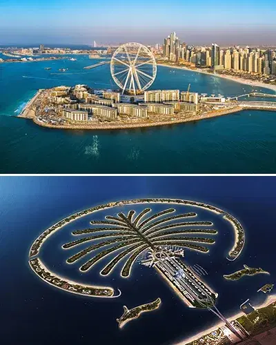 Palm Jumeirah VS Bluewaters Island Dubai (15 Detailed Comparisons) 