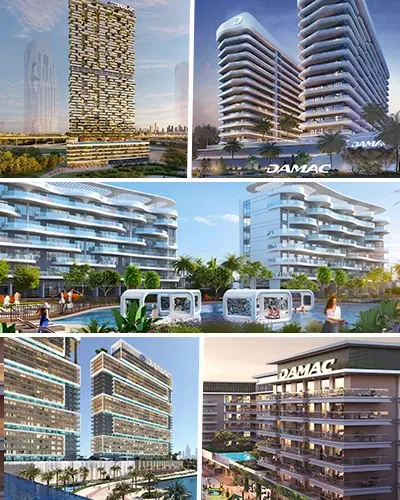 Ready to Move Apartments in Dubai by Damac with 1% Plan and More