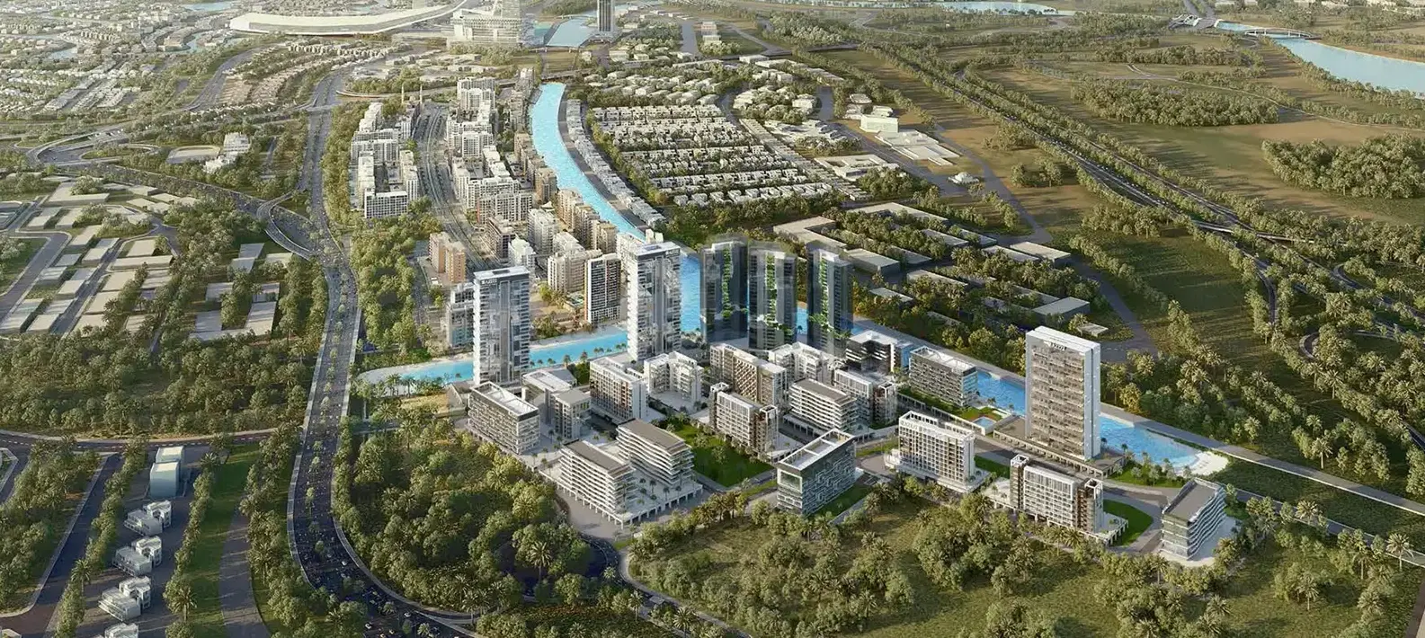 Azizi Riviera 64 at Meydan Main Banner
