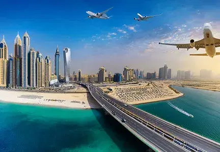 The Evolution of Dubai's Public Transportation System from Camel Rides to Flying Taxis