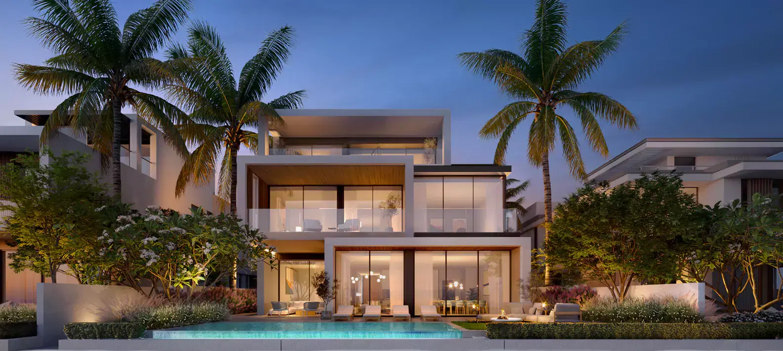 Indigo Ocean Villa By Nakheel properties Banner Image