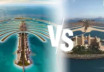 Palm Jebel Ali vs Palm Jumeirah 