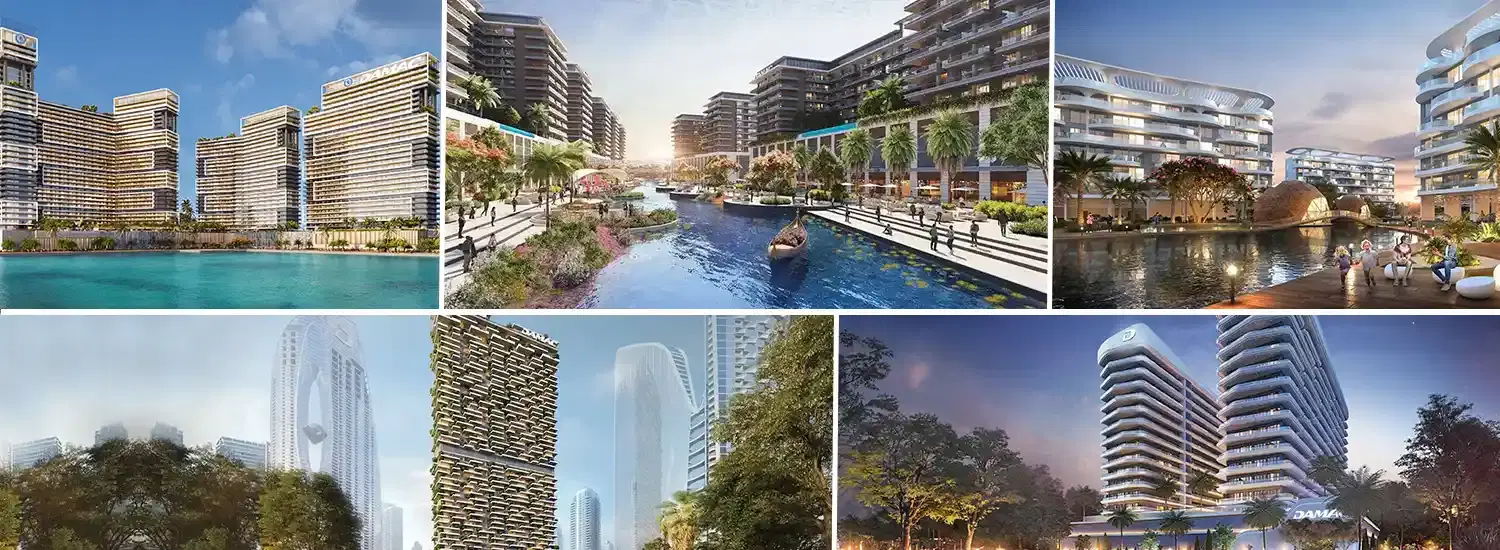 Ready to Move Apartments in Dubai by Damac with 1% Plan and More