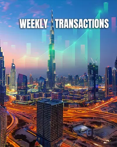 Dubai Real Estate Hits $5.4 Billion in Weekly Transactions