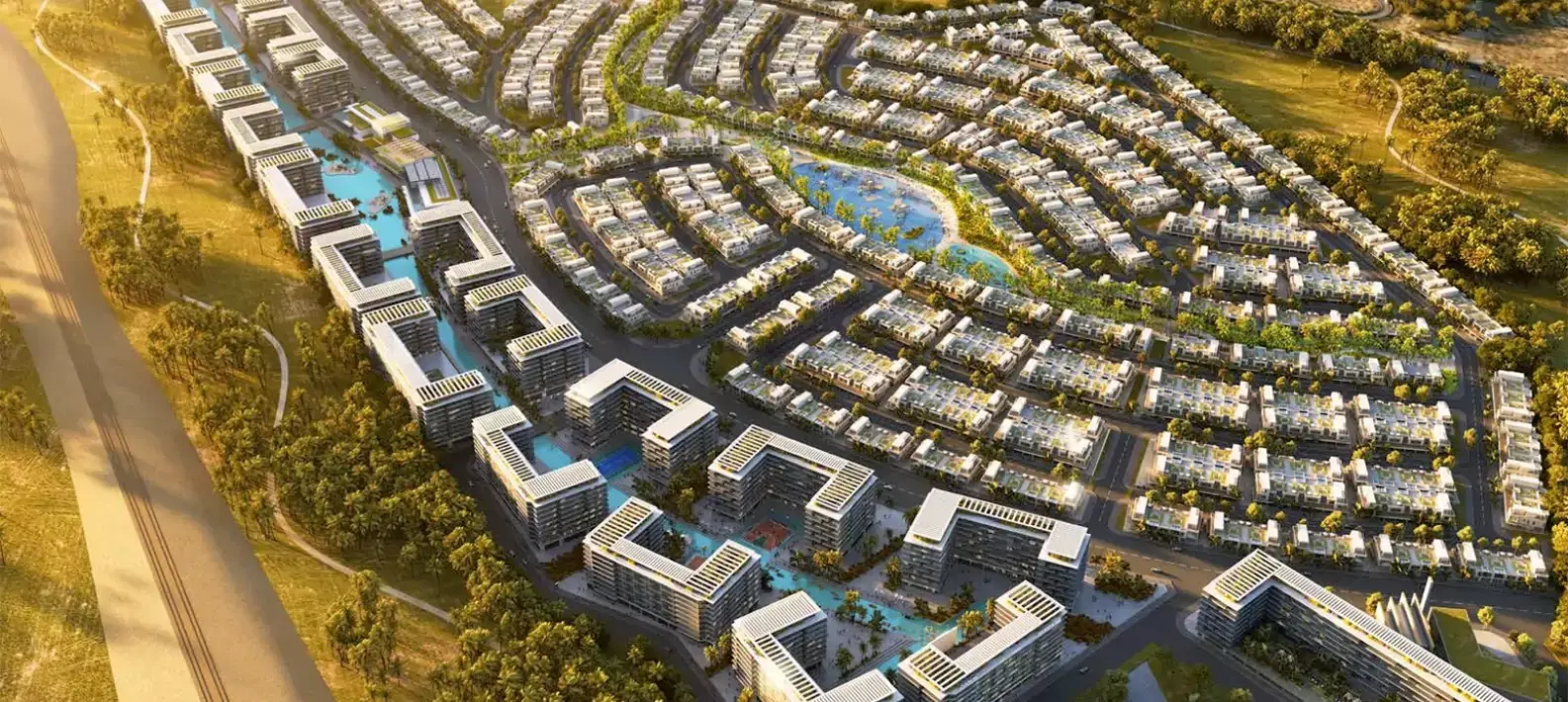 Riverside Views by Damac Dubai Main Banner