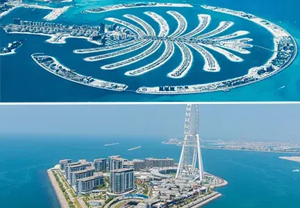 Palm Jumeirah VS Bluewaters Island Dubai (15 Detailed Comparisons) 