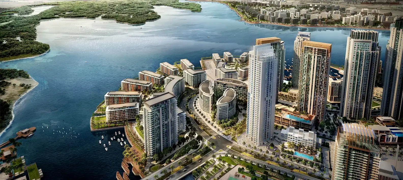 EMAAR Creek Haven  main bannner