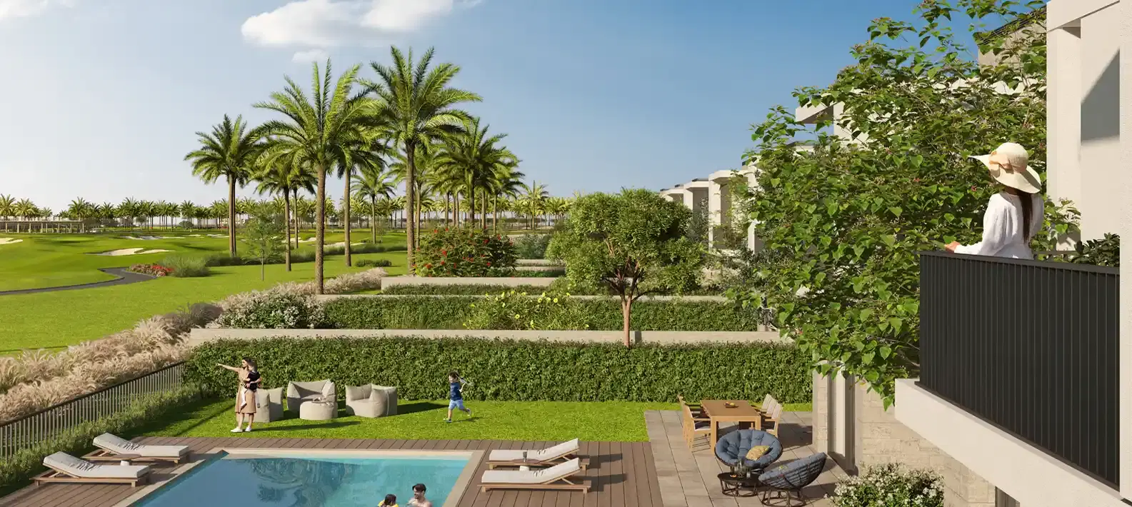 EMAAR Fairway Villas Banner
