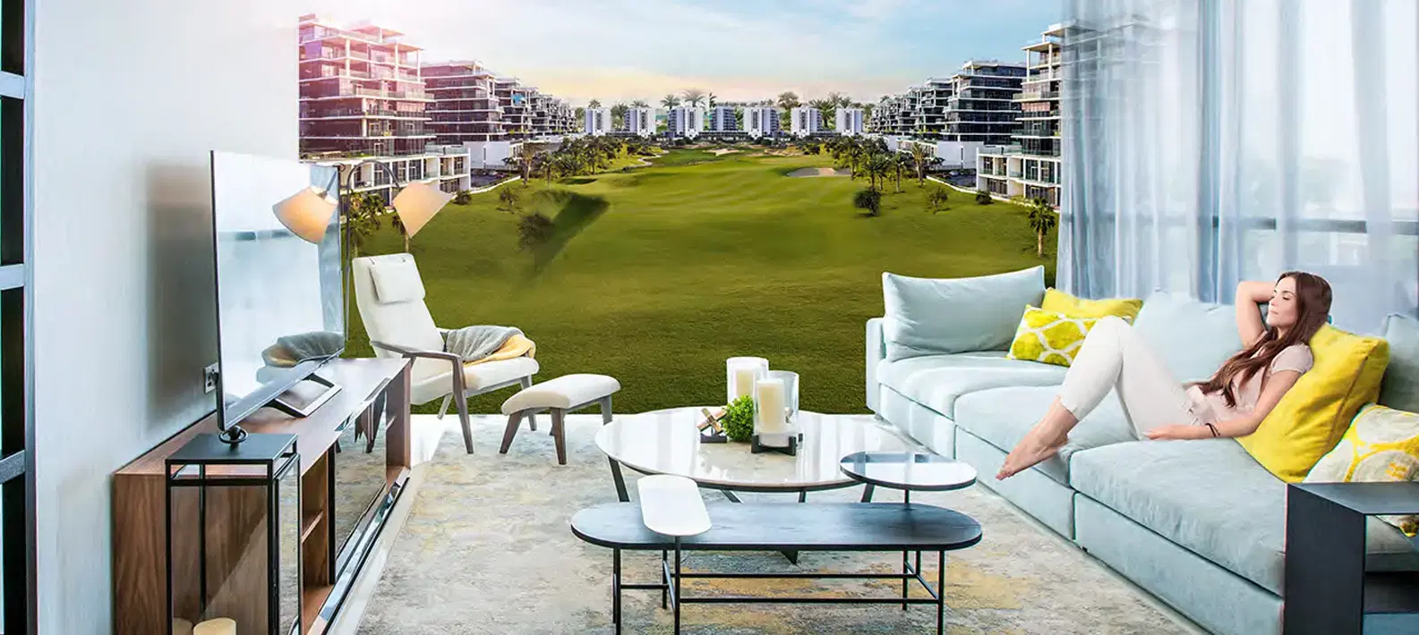 DAMAC Golf Town Brochure Image
