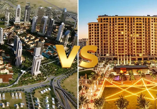 Town Square VS Dubailand with 10 Detailed Comparisons