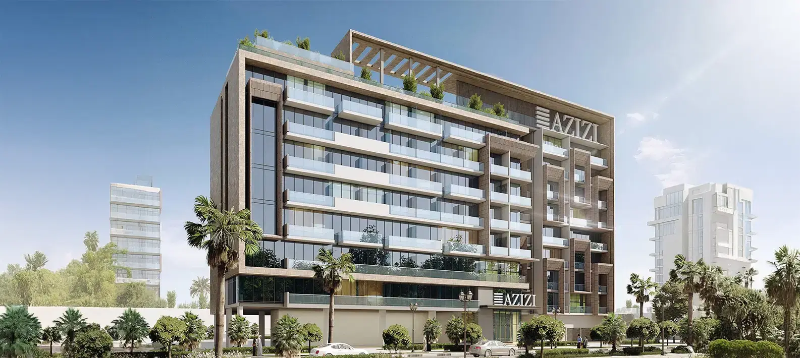 Azizi Gabriel, Downtown Jebel Ali main