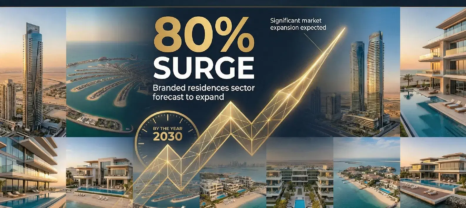 Dubai  Branded Residences To Rise 80% By 2030