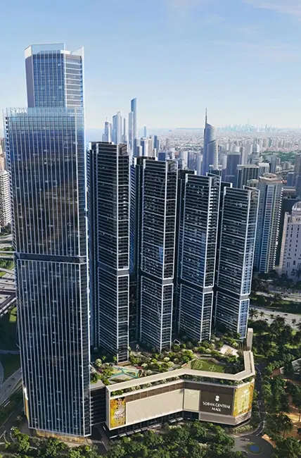 Sobha The Mirage at Sobha Central main bannnewe