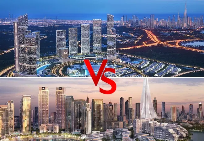 Sobha Hartland II VS Dubai Creek Harbour: Sketching a Comparison