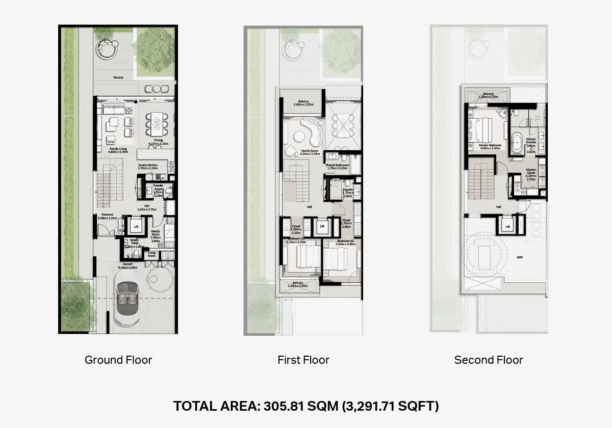 Tree level townhouse