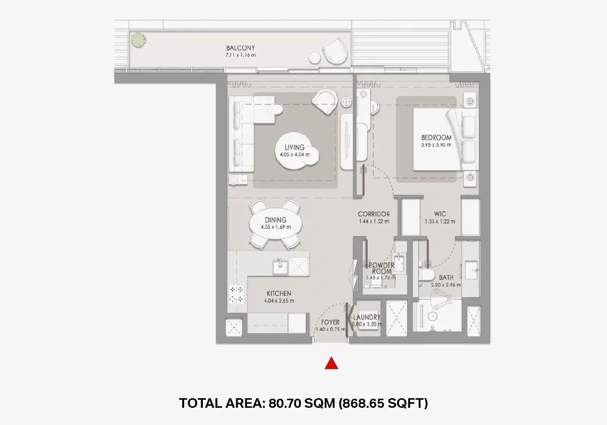 1 Bedroom Apartments