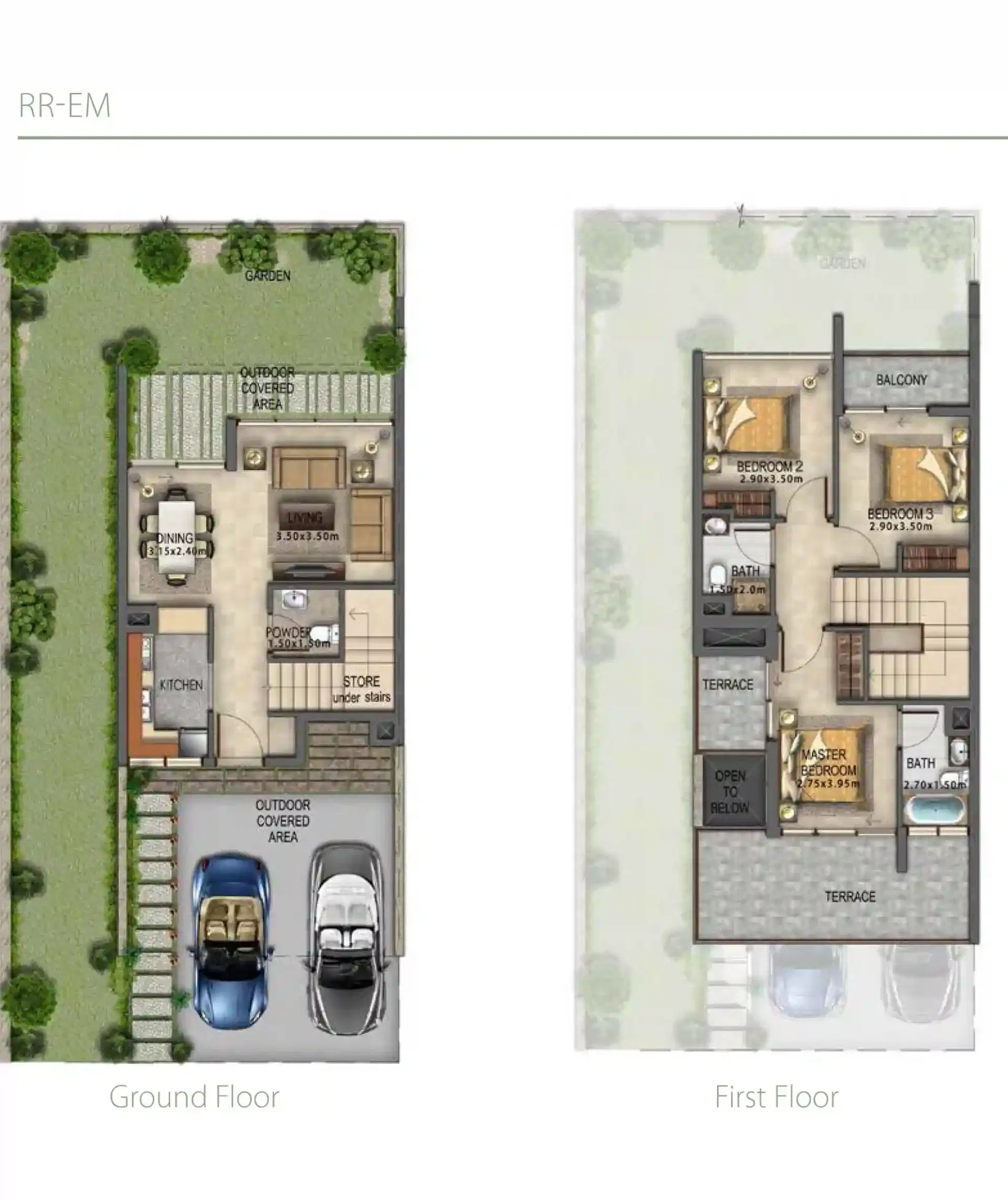 3 Bedroom Villas