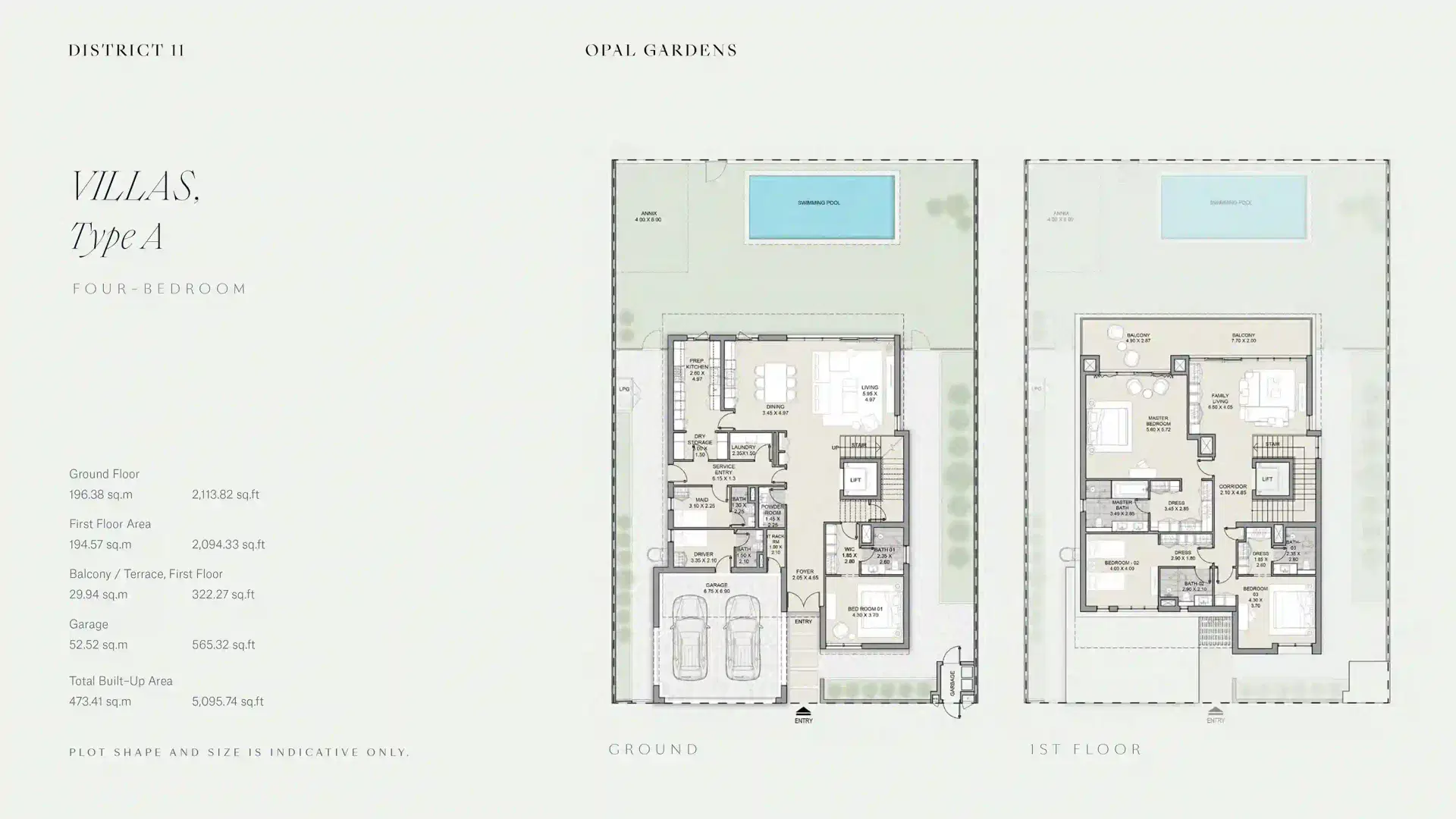 4 Bedroom Villas