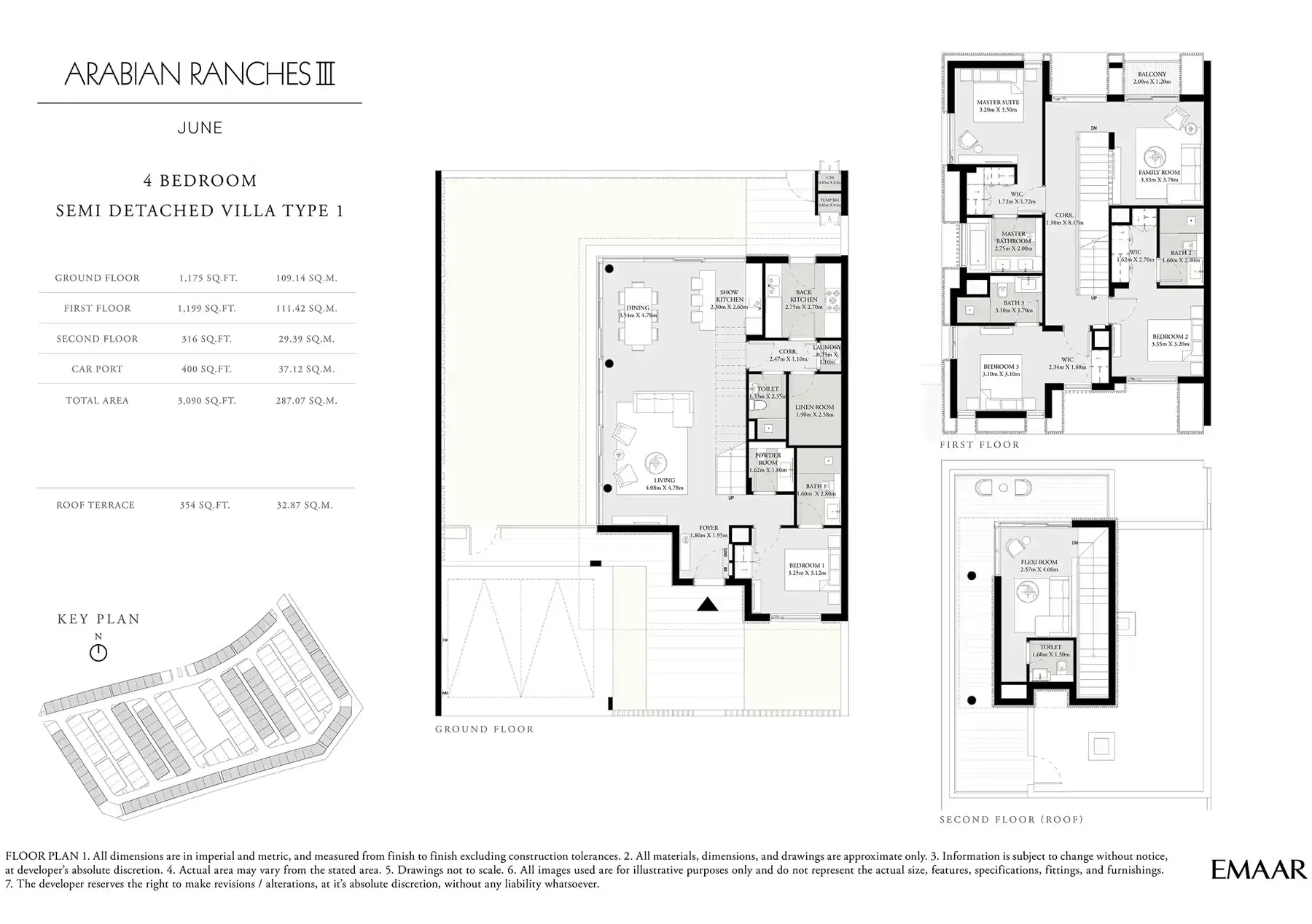4 Bedroom Villas