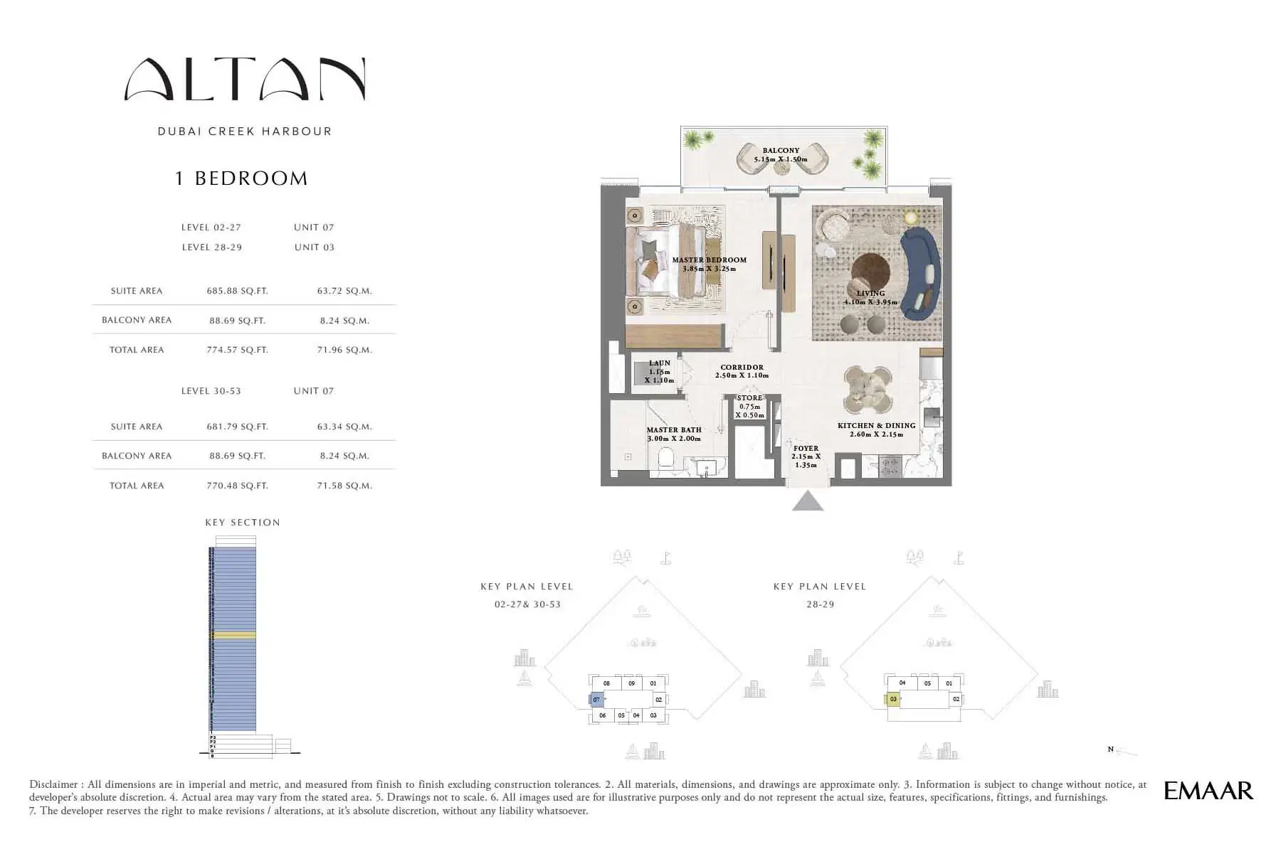 1 Bedroom Apartment