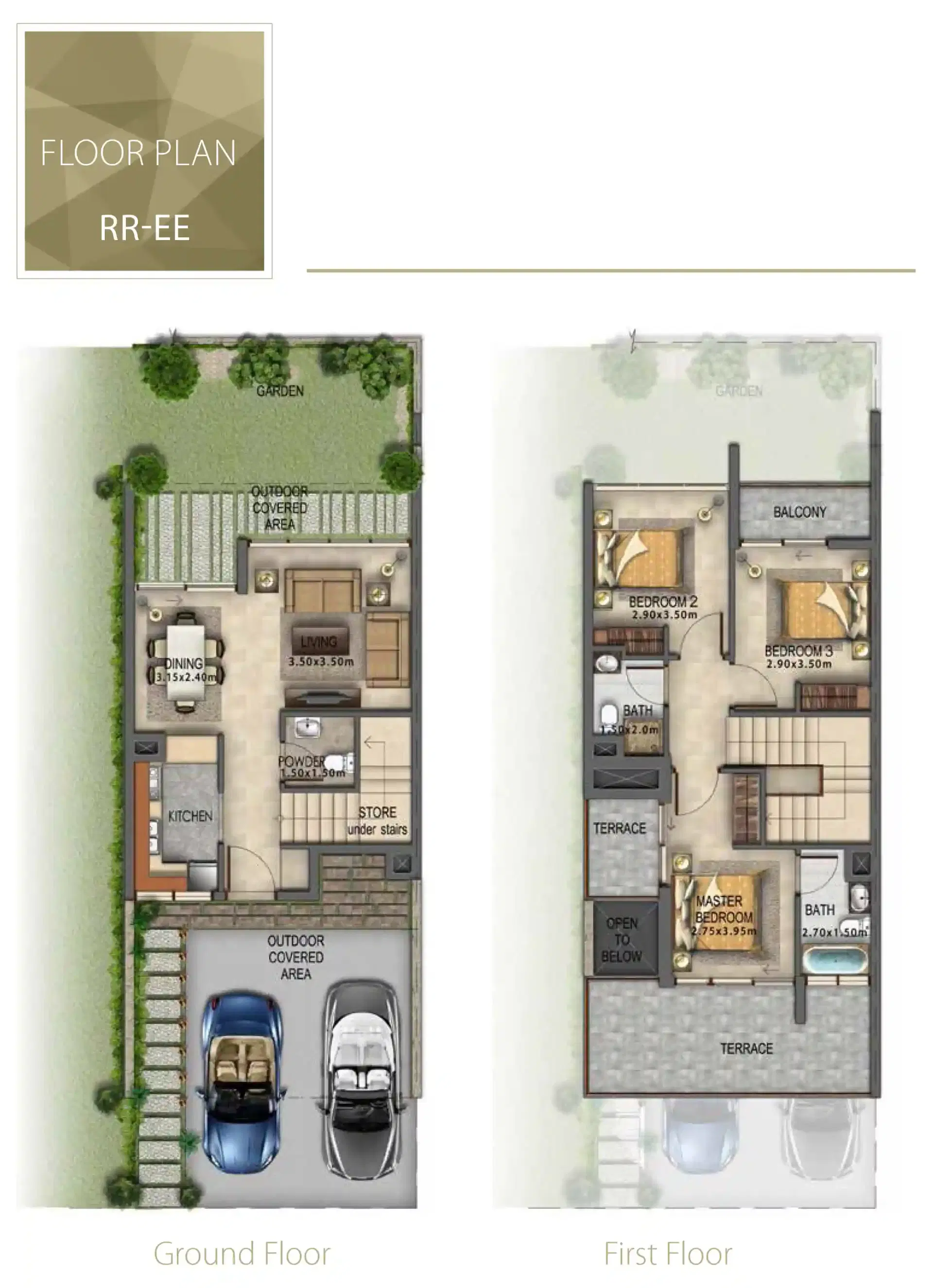 3 Bedroom Villas